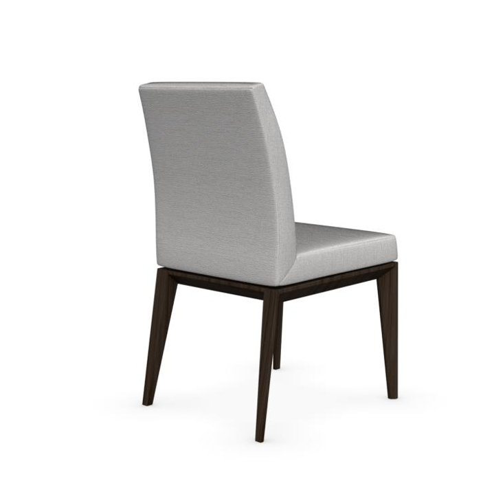 Calligaris Bess Low Upholstered Dining Chair with Wooden Legs & Reviews
